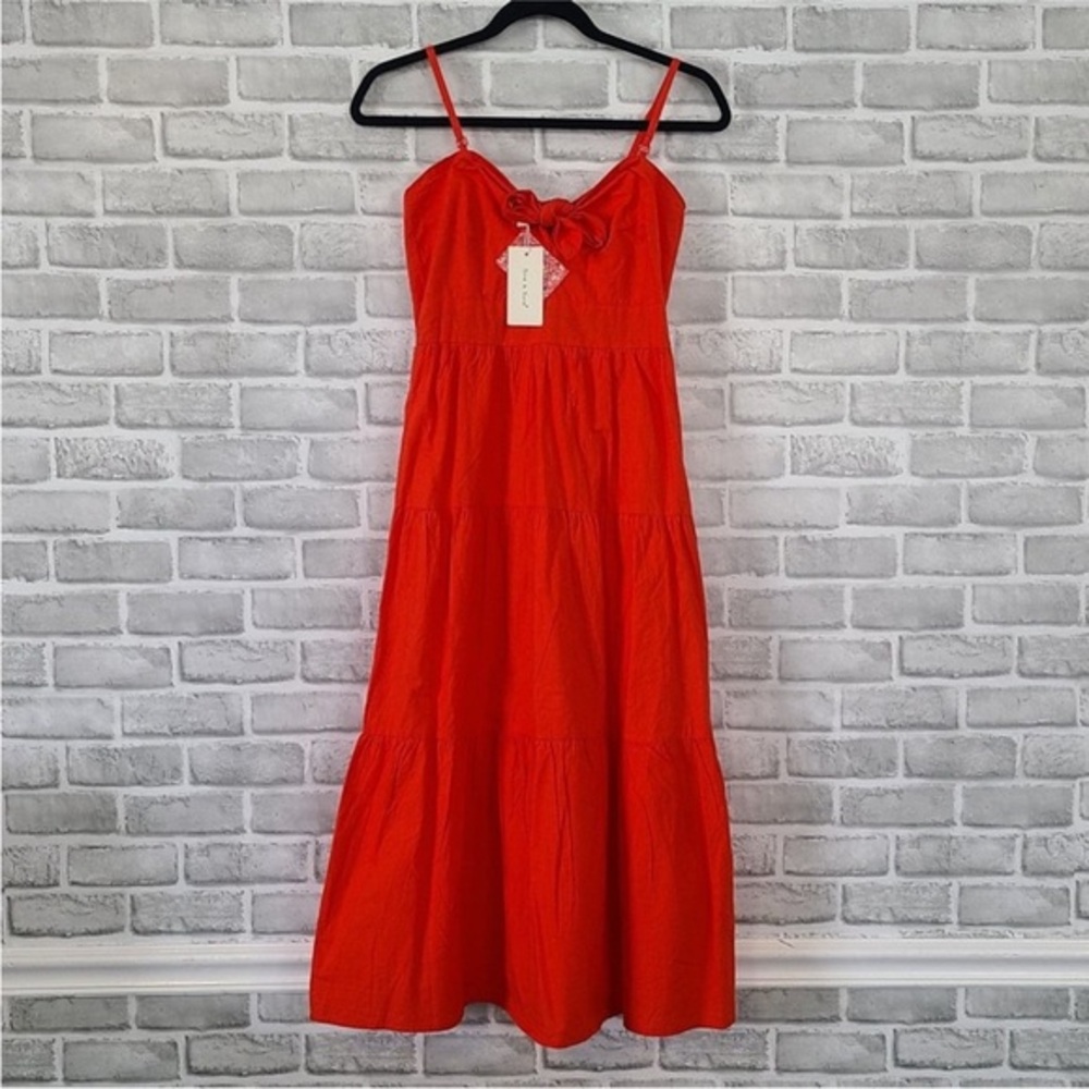 Sim & Sam front knot dress NWT XS